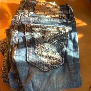 Miss me slim boot cut jean size 26.